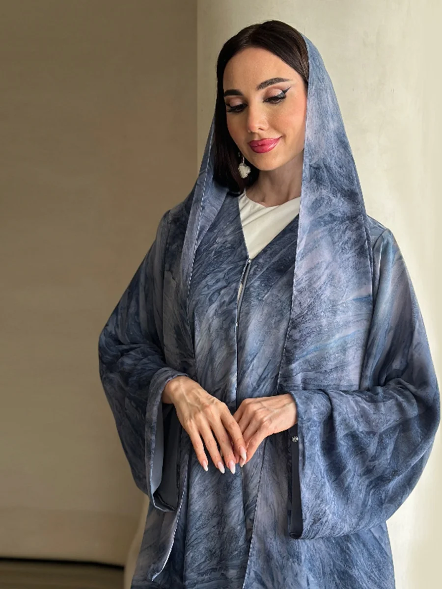 femmes musulmanes mode dubaï abaya luxe imprimé hijab robe kimono cardigan caftan ramadan robe femme africaine islam robes kebaya