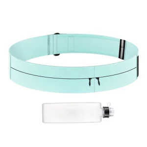 Sac de taille avec ceinture de course avec bouteille d&rsquo;eau, sac banane de sport pour femmes et hommes, pochette pour téléphone, Jogging, sacs de sport, accessoires d&rsquo;hydratation