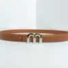 ceinture femme m. ceinture la boucle argentée de haute qualité est la meilleure associée à des ceintures pour femmes en jean habillé