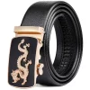 ceinture pour hommes peut être coupée boucle automatique ceinture en cuir mode classique polyvalent tendance pantalon ceinture