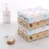 serviette de visage en coton biologique, séchage rapide, haute qualité, enfants, adultes, hommes, femmes, 35*75