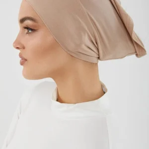 Casquette Hijab intérieure en Modal doux, Turban extensible musulman, sous-écharpe islamique, Bonnet, bandeau féminin, casquette Tube