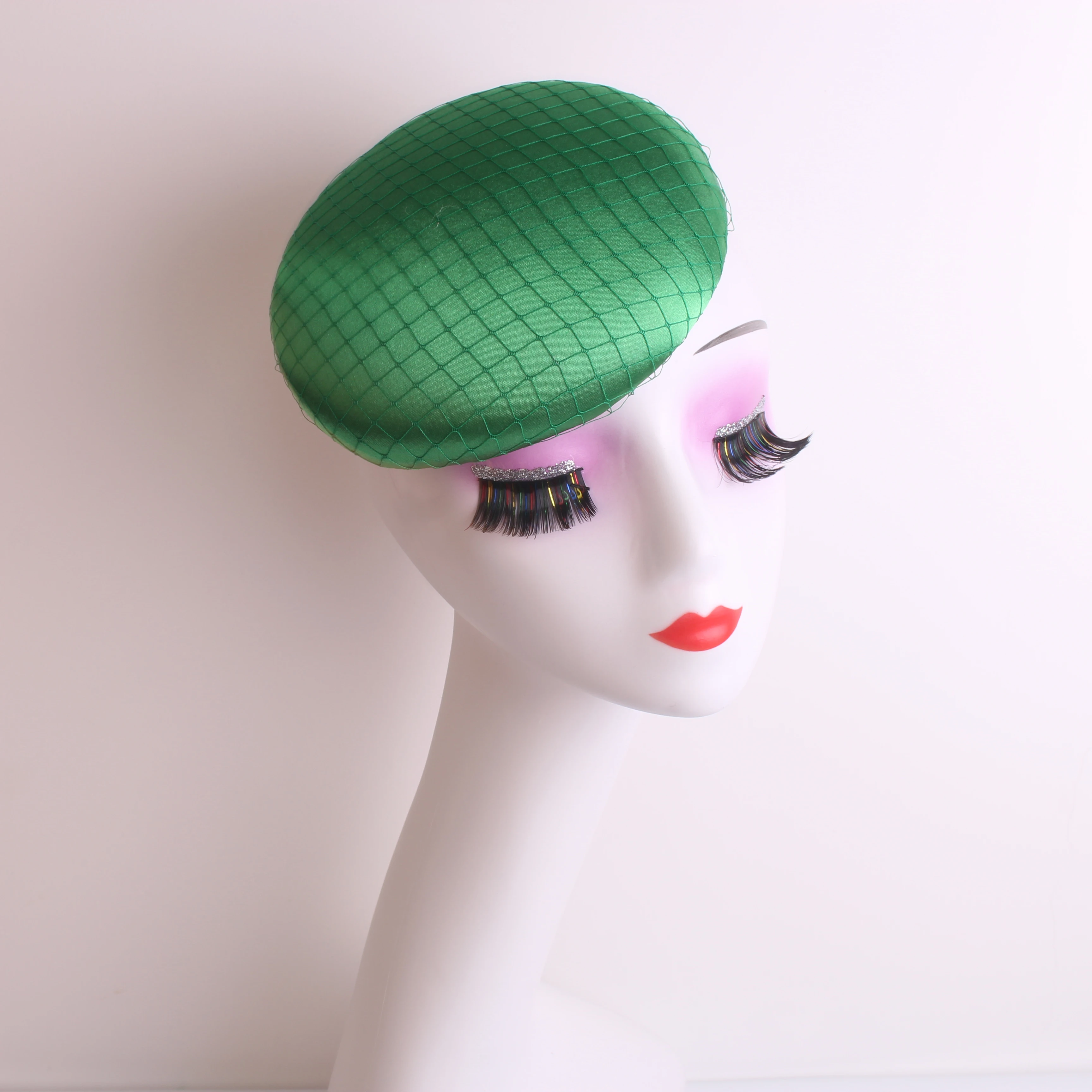 Bases de fascinateur en Satin de 15CM, vente en gros pour femmes, chapeaux de mariage, accessoires de cheveux chics, bricolage, fabrication de casquettes de chapellerie de fête, vente en gros