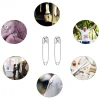 Épingles de sûreté en argent, 260 pièces, différentes tailles pour répondre à une variété de besoins, épingles de sûreté pour vêtements tranchants, kits de couture