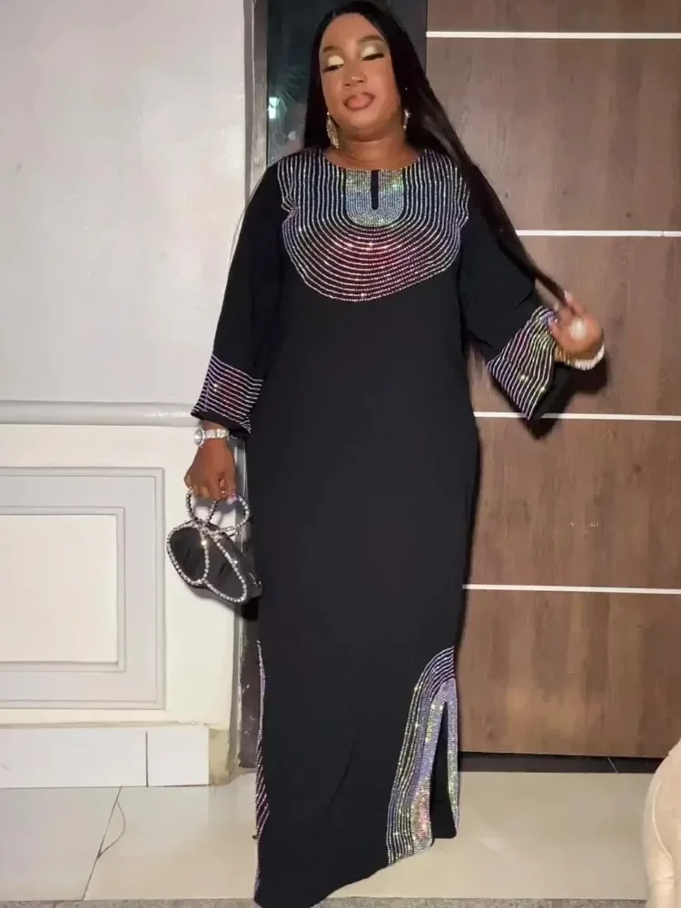 abayas robe de luxe pour femmes musulmanes africaines, caftan marocain, boubou, djellaba, soirée, 2024