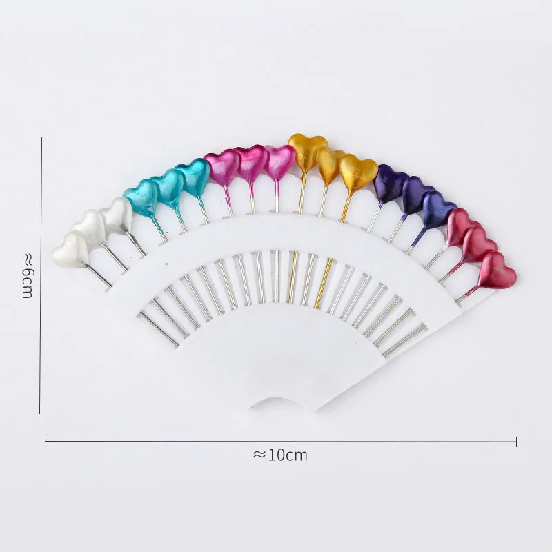 Aiguilles nacrées festonnées colorées, épingles de couture, point de couture, bricolage artisanat fixation de vêtements, outils de positionnement de Corsage de mariage