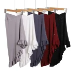 Foulard de Sauna Malaisien pour Femme Musulmane, Hijab instantané, Turban de Prière, Nijab Mujer, 1 Pièce