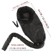 bonnet à capuche pour sèche cheveux, accessoire extra large, réglable, pour conditionnement en profondeur, bonnet chauffant pour séchage amélioré avec sangle élastique