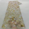 filet en maille orné de paillettes, tissu à paillettes, design africain en dentelle, offre spéciale pour robes de soirée de mariage exquises ou décoration de maison, 2025