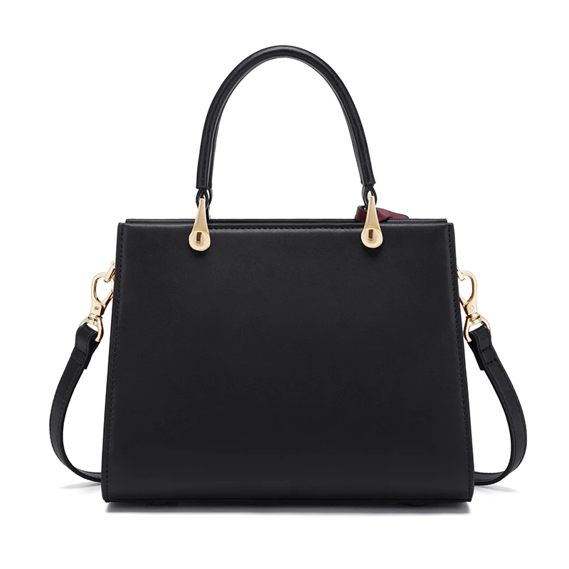 Sacs à main à bandoulière en cuir pour femmes, fourre-tout à poignée supérieure de styliste de luxe, portefeuille de qualité