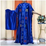 Abaya africaine pour femmes, kaftan, vêtements islamiques avec écharpe, robe Mubarak incrustée, Dubaï, robe musulmane de luxe