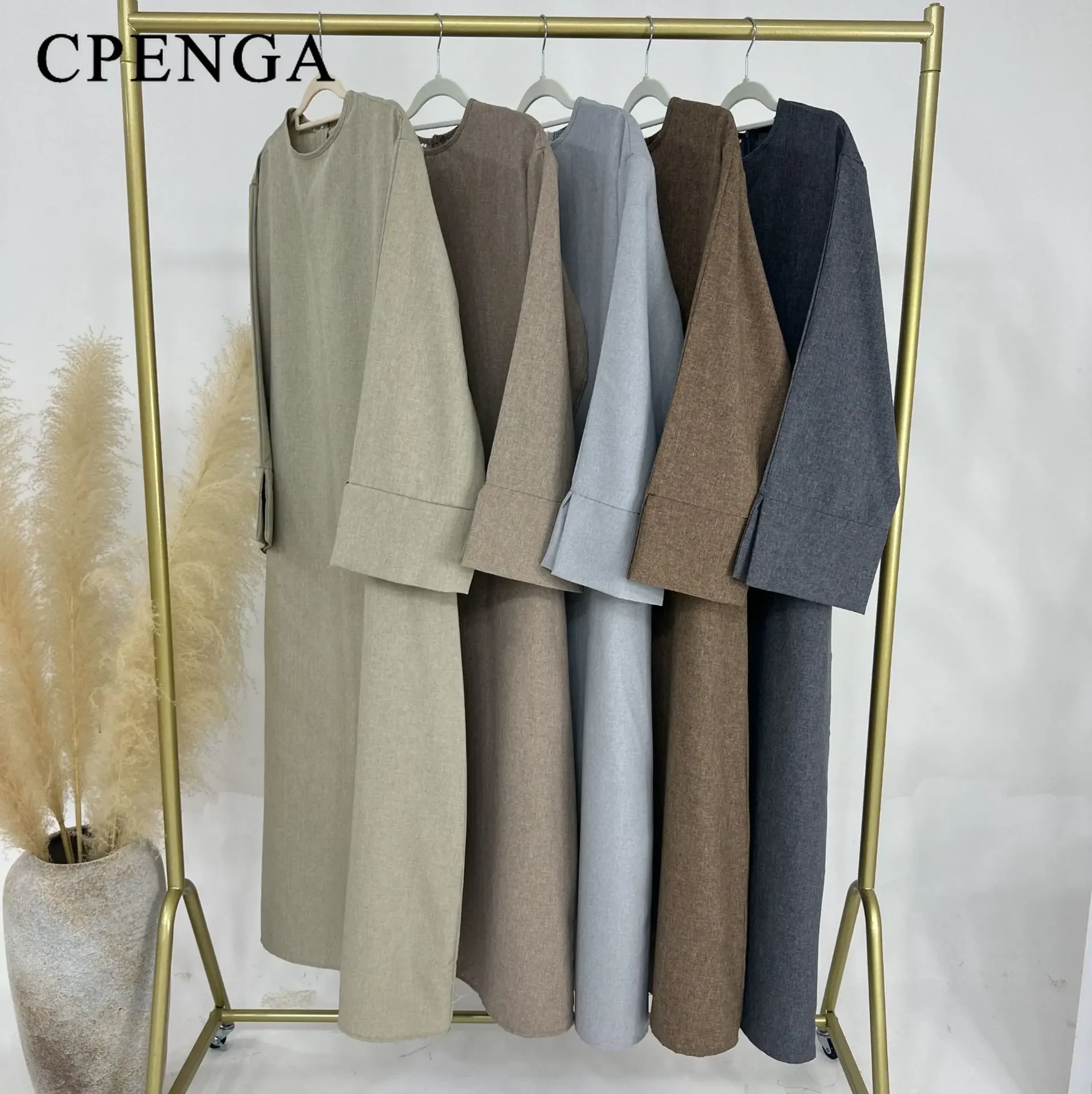 abaya de dubaï pour femmes musulmanes, eid ramadan, robe modeste, turquie, ample, grande robe élégante, vêtements islamiques, nouvelle collection 2024