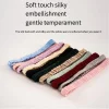 bandeau en soie pour femmes, 100% soie pure, bandeau pour cheveux, bandeau, accessoires pour cheveux pour elle, bandeau de maquillage,