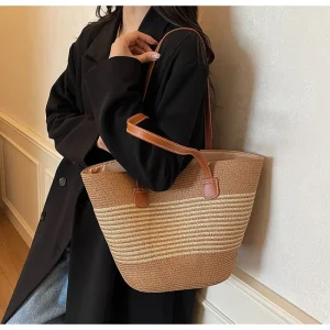 Sac à main élégant pour femmes, en cuir de vache, luxueux, décontracté, spacieux, doux, aspect moderne au quotidien ​