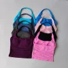 soutien gorge d'entraînement sexy pour femme, haut de fitness licou avec soutien intégré, soutien gorge de yoga à séchage rapide pour salle de sport et course