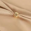 4 pièces de clips magnétiques pour chemises et pantalons à la mode, attaches magnétiques compactes détachables – convient aux chemises, colliers, poignets, écharpes – décoration de boutons de couleurs mélangées