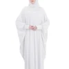 vêtement de prière musulmane formel longue robe khimar femmes vêtements islamiques à capuche dubaï turquie namaz jurken abaya hijab djellaba robe