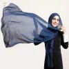 Foulard Hijab en coton Modal de qualité supérieure, Long, uni, tissu respirant, bandeau en Jersey doux, mode unie, enveloppe de tête en bambou Foulard Hijab en coton Modal de qualité supérieure, Long, uni, tissu respirant, bandeau en Jersey doux, mode unie, enveloppe de tête en bambou