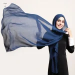 Foulard Hijab en coton Modal de qualité supérieure, Long, uni, tissu respirant, bandeau en Jersey doux, mode unie, enveloppe de tête en bambou