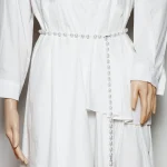 JOAll-Match Pearl Pendentif Ceinture pour Femme, Ceinture Femme, Ceinture Blanche, Designer, Luxe, Mode