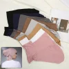 casquette intérieure musulmane hijab pour femmes, sous écharpe solide, turban, chapeau islamique musulman, prêt à porter, couvre chef