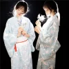 kimono japonais traditionnel imprimé floral, robe kimono élégante pour fille sakura asiatique, style japonais, nouveau 2025