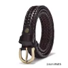 ceinture en cuir tressé hommes/femmes boucle ardillon ceinture de taille pour hommes de haute qualité luxe hommes ceintures de créateur pour hommes hommes ceinture femme