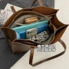 sac fourre tout pour femmes, sacs à main de grande capacité, luxe, haute qualité, cuir pu, sac à bandoulière simple de styliste, aseoка Ж galega