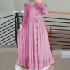 robe hijab à manches longues pour femmes musulmanes, abaya de dubaï, robe d'été boutonnée, vêtements islamiques, maxi, Éducatif, turquie, automne