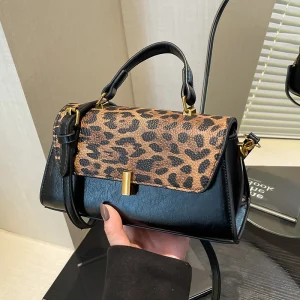 Sac fourre-tout carré en cuir PU pour femme, sac à main de créateur, sac messager initié au voyage, haute qualité, mode féminine, élégant, nouveau, 2025