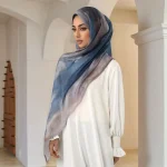 Foulard Hijab en rayonne de coton imprimé pour femmes, châles musulmans, enveloppes de mode, bandeau aquarelle, Turban islamique