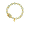 bracelet en jade hetian naturel pour femmes, bijoux de tempérament élégant, haut sens, bijoux cadeau de fête de mariage
