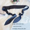 ceinture obi à nœud papillon noir, corset à nœud noué, larges ceintures en pu, ceinture cintrée, robe élégante, manteau, ceinture pour femmes