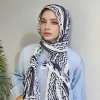 nouvelle aquarelle florale satin modal hijab écharpe respirant doux longue mode foulards foulard paisley imprimé musulman hijabs châle