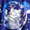 cardigan kimono pour homme, imprimé chat yukata, manteau de samouraï japonais de style chinois, haori, hauts de cosplay traditionnels, vêtements d'été