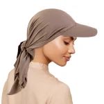 Nouveau Hijabs instantanés casquette Hijab pour femmes Bonnet Voile musulman chapeaux de soleil écharpe Wrap casquettes de Baseball Bandana Hijab Bonnet Turban