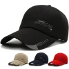 Mode hommes été chapeau Sport casquettes de Baseball en plein air course visière casquette crème solaire coton casquettes réglables pour hommes femmes