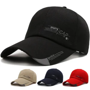 Mode hommes été chapeau Sport casquettes de Baseball en plein air course visière casquette crème solaire coton casquettes réglables pour hommes femmes