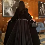 Eid musulman perle Abaya pour femmes perles Ramadan Cardigan plissé longue Robe maroc caftan longue Abayas dubaï Robe Jalabiya 2024