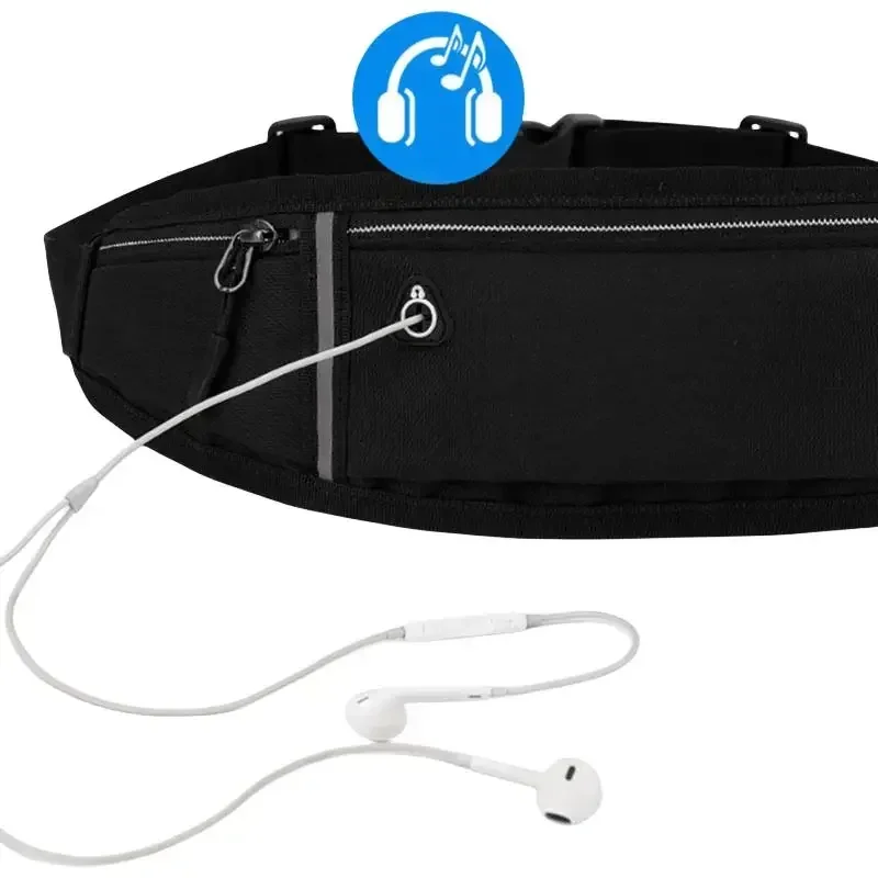 sac de taille pour sports de plein air pour femmes, sac étanche, ajustement serré, ceinture invisible, fitness, anti vol, sac de taille pour téléphone portable, bouteille