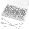 Zxiixz épingles de boutonnière longues épingles de tête de perle en forme de larme tête droite blanche pour la décoration de bricolage, décoration florale de bijoux de mariage