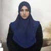 hijabs pour femmes écharpe hijab instantanée shaw khimar 2 couches court dentelle turban modeste prière musulmane hijab arabe jilbab femme musulman