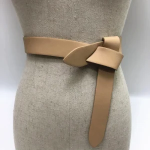 Ceinture à boucle nouée pour femmes, Design de luxe décontracté, robes et chemises à la mode, accessoires en jean, taille Corset, harnais gothique