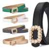 Ceinture en perles incrustée de haute qualité, nouveau Style, avec la robe, décoration à la mode, pull, ceinture polyvalente pour femme