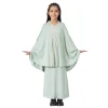 2 pièces eid khiamr jalabiya filles musulmanes vêtement de prière robe hijab hauts à capuche jupe ensemble islam niqab burqa dubaï abaya caftan robe