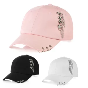Femmes hommes spécial Hip Hop camionneur Golf Sport casquettes de Baseball chapeau de soleil avec anneaux casquettes de Sport