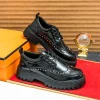 nouvelles sandales d'été confortables, légères, personnalisées, belles, à la mode, populaires, chaussures en cuir pour hommes en une étape