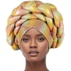 Foulard de tête pour femmes, couvre-chef, mode musulmane, casquettes de couleur unie, Turban africain pour femmes, casquettes Hijab, 2025