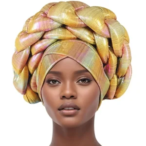 Foulard de tête pour femmes, couvre-chef, mode musulmane, casquettes de couleur unie, Turban africain pour femmes, casquettes Hijab, 2025