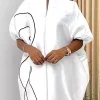 modigirl grande taille musilm mode surdimensionné abaya robes 2025 nouveau printemps été abaya musulman maxi robes pour femme saoudienne dubaï